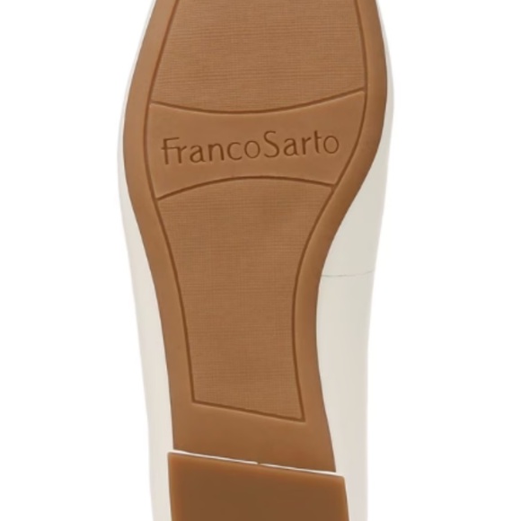 New! Franco Sarto Nana Flat in white leather! - Picture 5 of 5